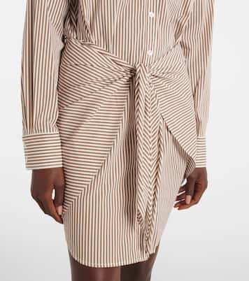 Robe chemise Roanoke en coton mélangé | Veronica Beard