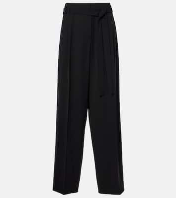 Weite Hose Lonan aus Schurwolle | The Row