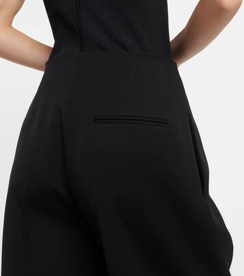 Weite Hose Lonan aus Schurwolle | The Row