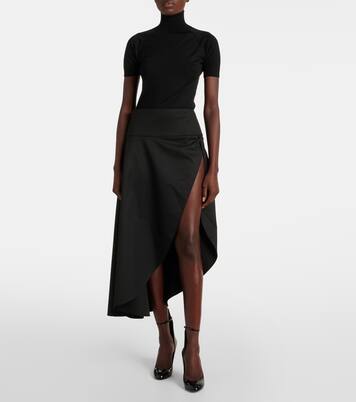 Midirock aus Wolle | Alaïa