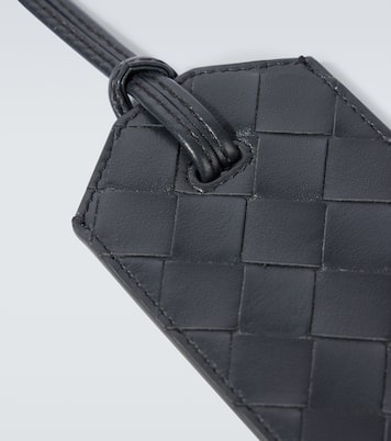 Étiquette à bagage Intrecciato en cuir | Bottega Veneta