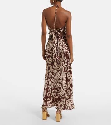 Robe longue Carla à perles | Poupette St Barth