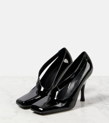 Salones Eva 100 de charol con aberturas | Khaite