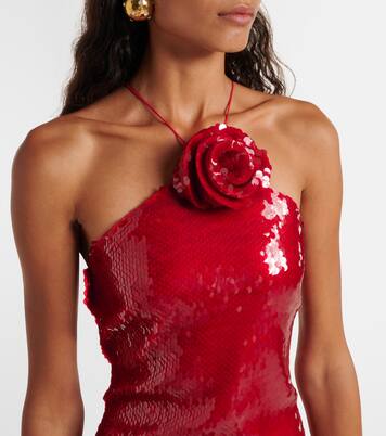 Minikleid mit Pailletten | Magda Butrym