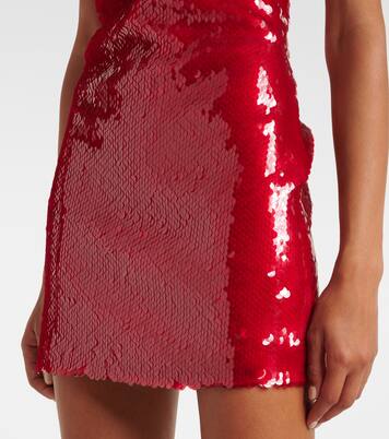 Minikleid mit Pailletten | Magda Butrym