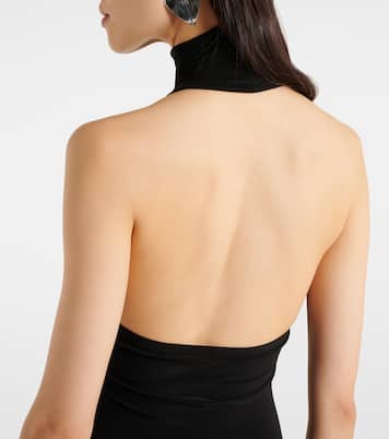 Robe longue Fishtail | Norma Kamali