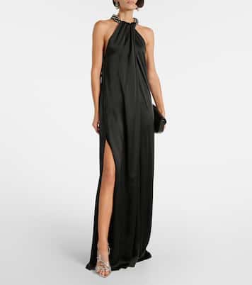 Flavia 105 embellished mirrored leather sandals | Gianvito Rossi