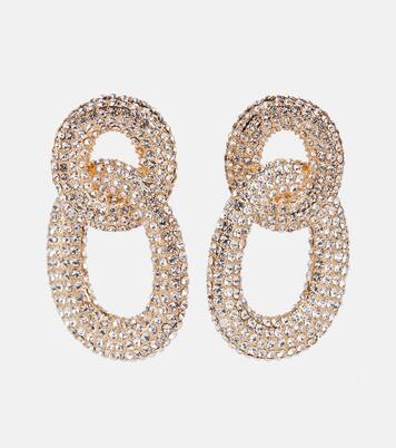 Ohrringe mit Kristallen | Self-Portrait