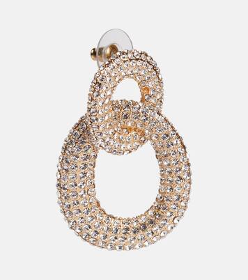 Ohrringe mit Kristallen | Self-Portrait