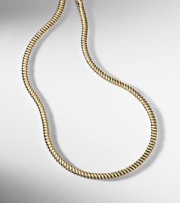 Zoe Thin 18kt gold choker | Anita Ko