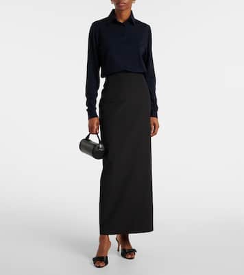 Pantoletten Ebakmu 70 aus Leder | Manolo Blahnik