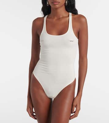 Body de algodón adornado | Mugler