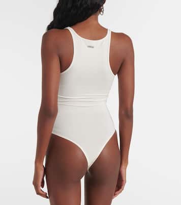Body de algodón adornado | Mugler