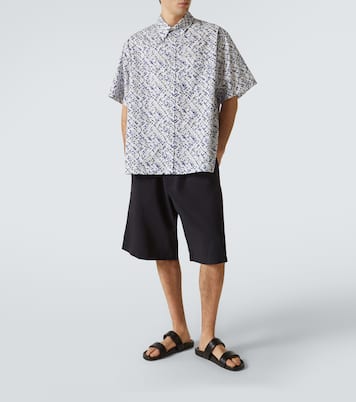 Printed cotton shirt | Plan C