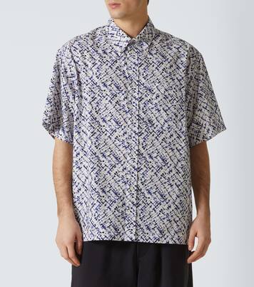 Printed cotton shirt | Plan C