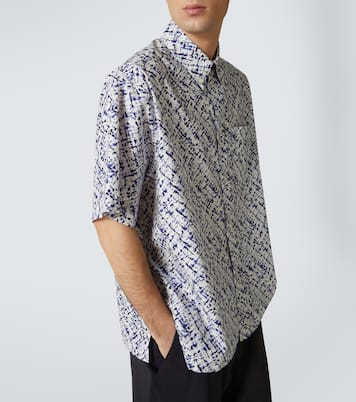 Printed cotton shirt | Plan C