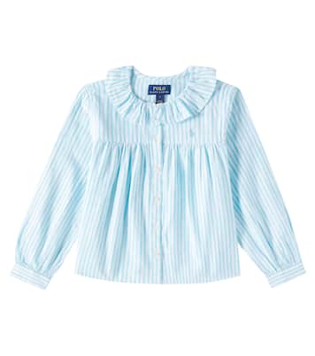 Camisa de lino y algodón a rayas | Polo Ralph Lauren Kids