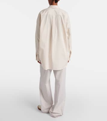 Chemise Caster rayée en coton  | The Row