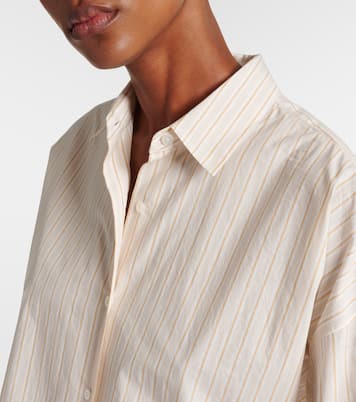 Chemise Caster rayée en coton  | The Row