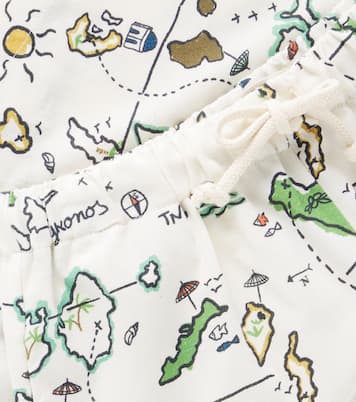 Arkoi printed cotton Bermuda shorts | The New Society