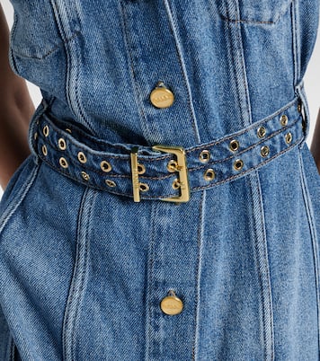 Abito midi in denim | Ganni