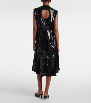 Abito midi con paillettes | Junya Watanabe