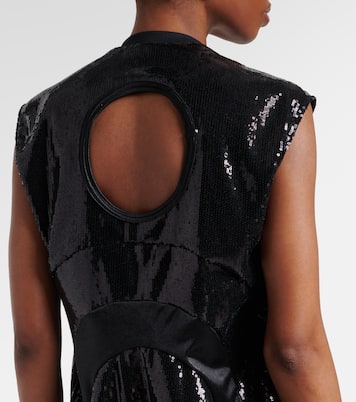 Abito midi con paillettes | Junya Watanabe