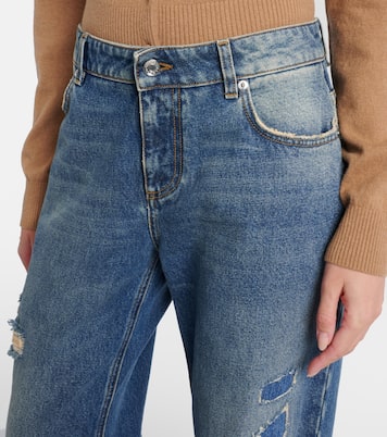 Distressed straight jeans | Dolce&Gabbana