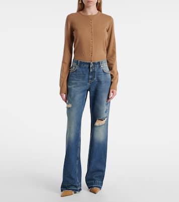 Distressed straight jeans | Dolce&Gabbana