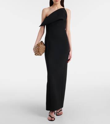 Lina Medium studded suede crossbody bag | Khaite