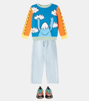 Printed cotton sweater | Stella McCartney Kids