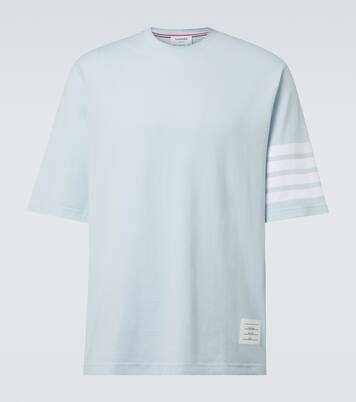 T-Shirt 4-Bar aus Baumwoll-Jersey | Thom Browne