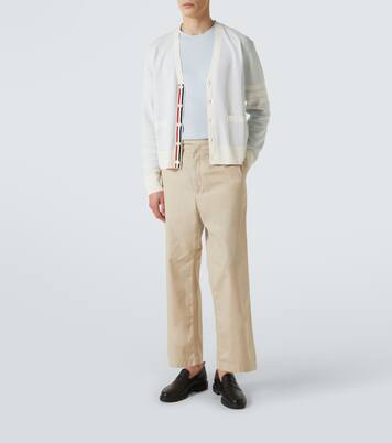 T-Shirt 4-Bar aus Baumwoll-Jersey | Thom Browne