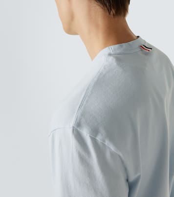 T-Shirt 4-Bar aus Baumwoll-Jersey | Thom Browne