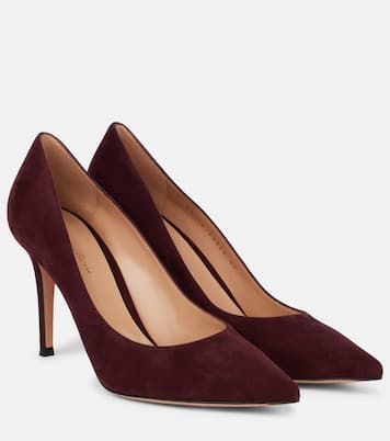 Gianvito 85 suede pumps | Gianvito Rossi