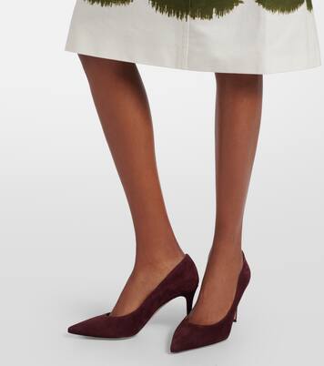 Gianvito 85 suede pumps | Gianvito Rossi