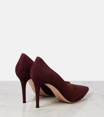 Gianvito 85 suede pumps | Gianvito Rossi