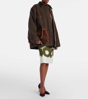 Gianvito 85 suede pumps | Gianvito Rossi