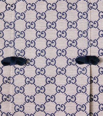 Baby GG Canvas cotton-blend dress | Gucci Kids