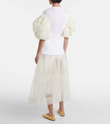 T-Shirt aus Baumwoll-Jersey | Simone Rocha
