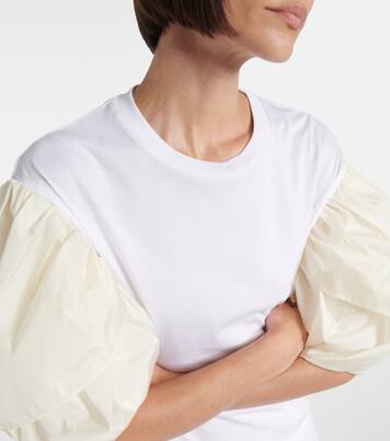 T-Shirt aus Baumwoll-Jersey | Simone Rocha