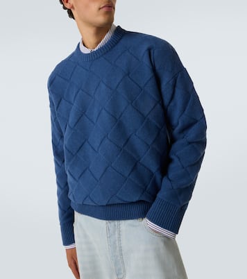 Pullover Intreccio aus einem Wollgemisch | Bottega Veneta