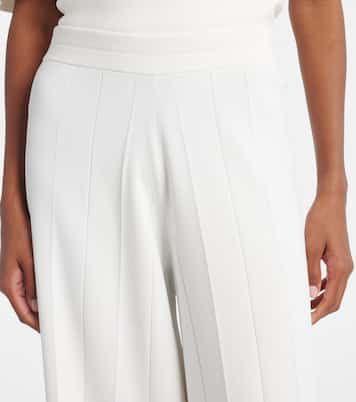 Lama crêpe wide-leg pants | Max Mara