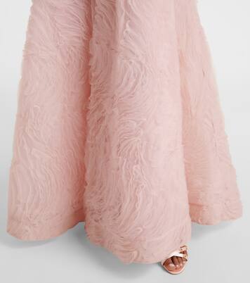 Robe longue bustier en tulle | Rebecca Vallance