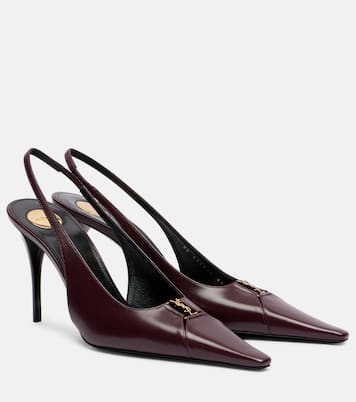 Slingback-Pumps Babylone Breteuil aus Leder | Saint Laurent