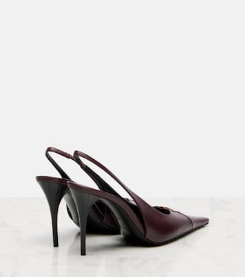 Slingback-Pumps Babylone Breteuil aus Leder | Saint Laurent