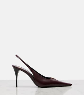 Slingback-Pumps Babylone Breteuil aus Leder | Saint Laurent