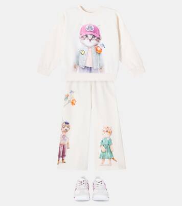 SL 72 Suede-trimmed sneakers | Adidas Originals Kids