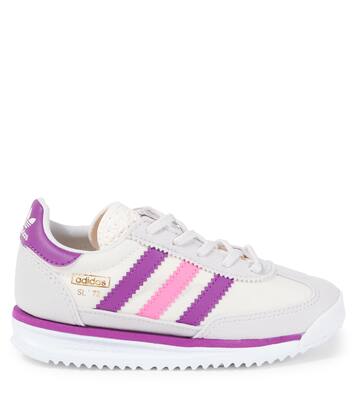 SL 72 Suede-trimmed sneakers | Adidas Originals Kids