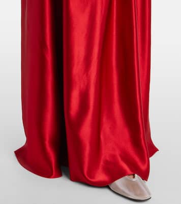 Robe longue Mila en satin | Fforme